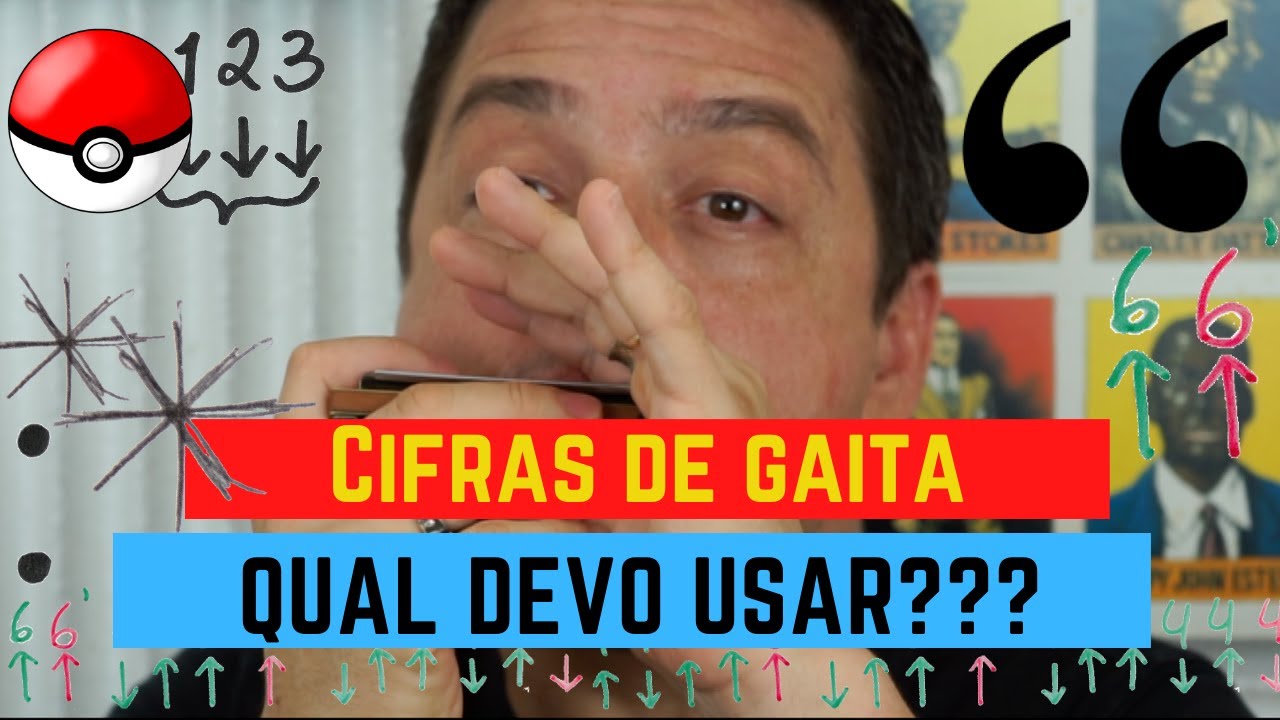 Cifras de gaita, qual devo usar!? @ Dicas de Gaita