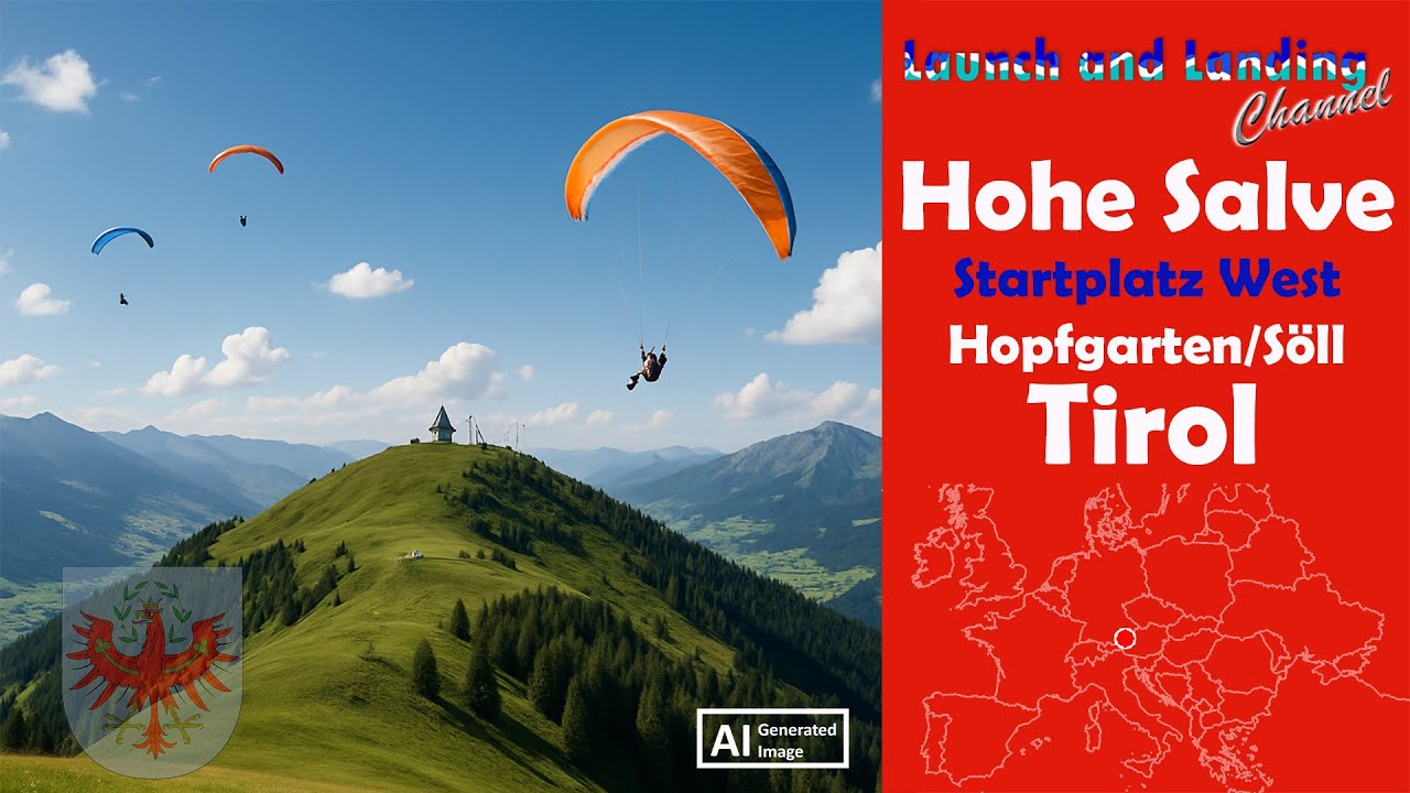 SP14 - Hohe Salve Paragliding Start West/Para Take Off Hohe Salve West (Deutsch, English Subtitles)