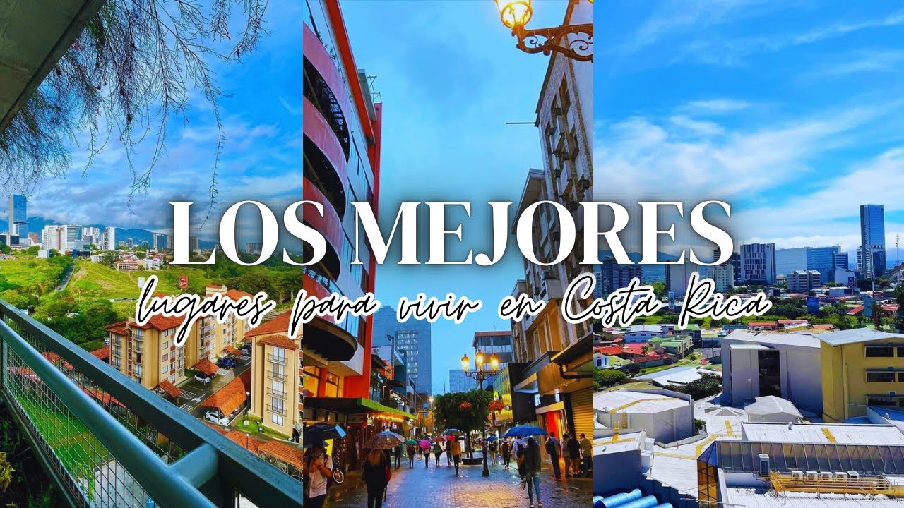 🇨🇷¿Dónde vivir en Costa Rica?/ Estos son los mejores lugares para vivir en el país/😱🏙️🇨🇷
