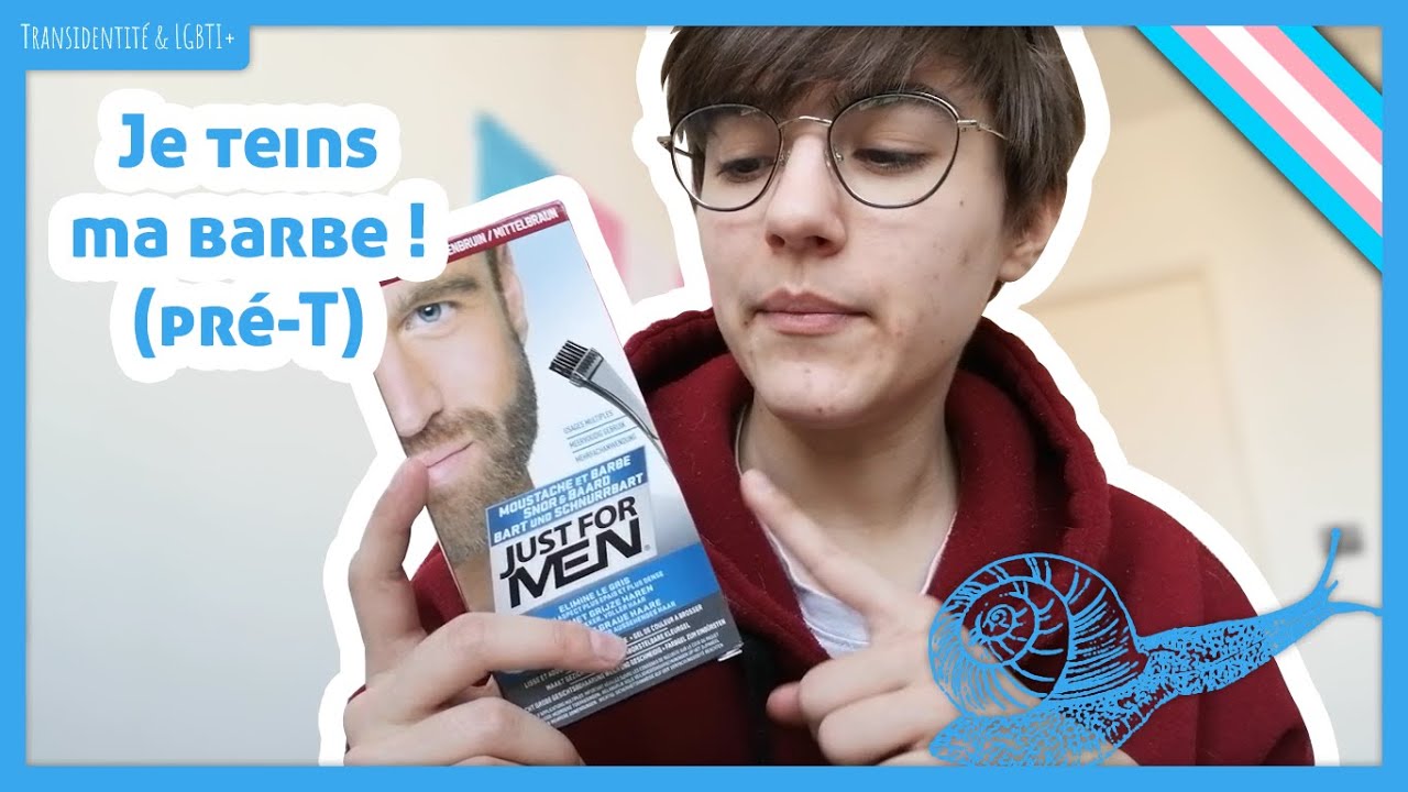 Vlog à l'arrache : Je teins ma barbe ! - Mec trans pré-T
