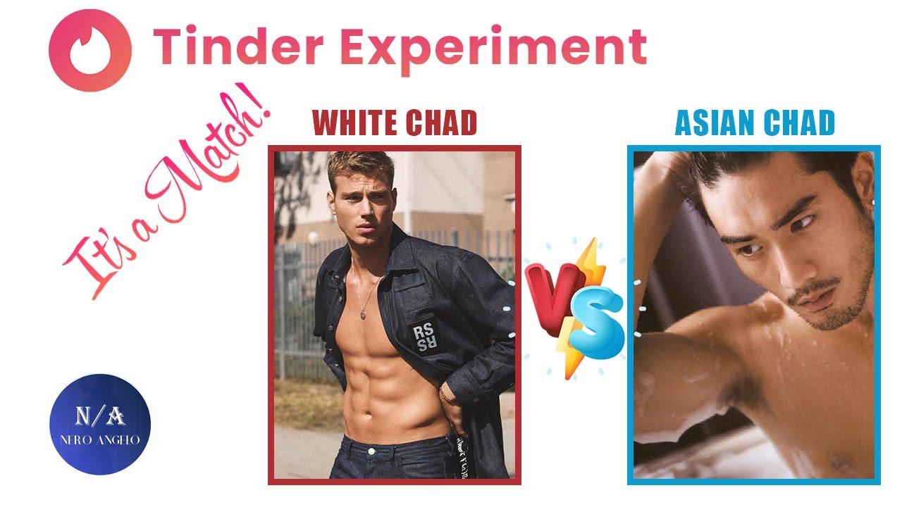 White Chad VS Asian Chad - Tinder Experiment Who Got More Matches ? (blackpill)