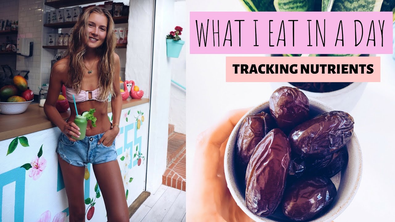 WHAT I EAT IN A DAY // TRACKING NUTRIENTS & CALORIES // HEALTHY VEGAN