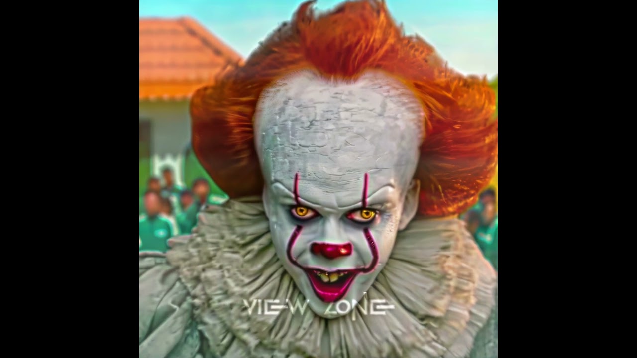 PennyWise In Squid Game 💀Wait For The End☠️🔥 #shorts #pennywise #edit #squidgame