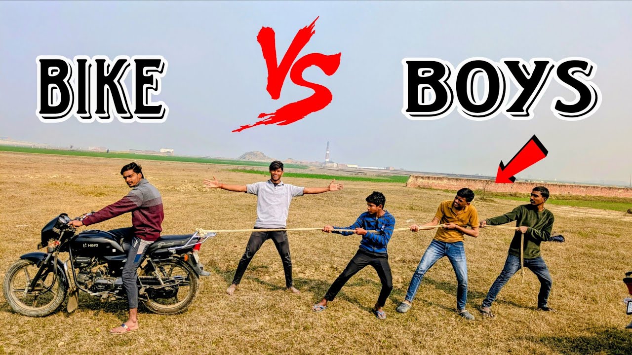 Bike vs Boys Ka Power Test! 💪 Kon Jeetega? Part 2
