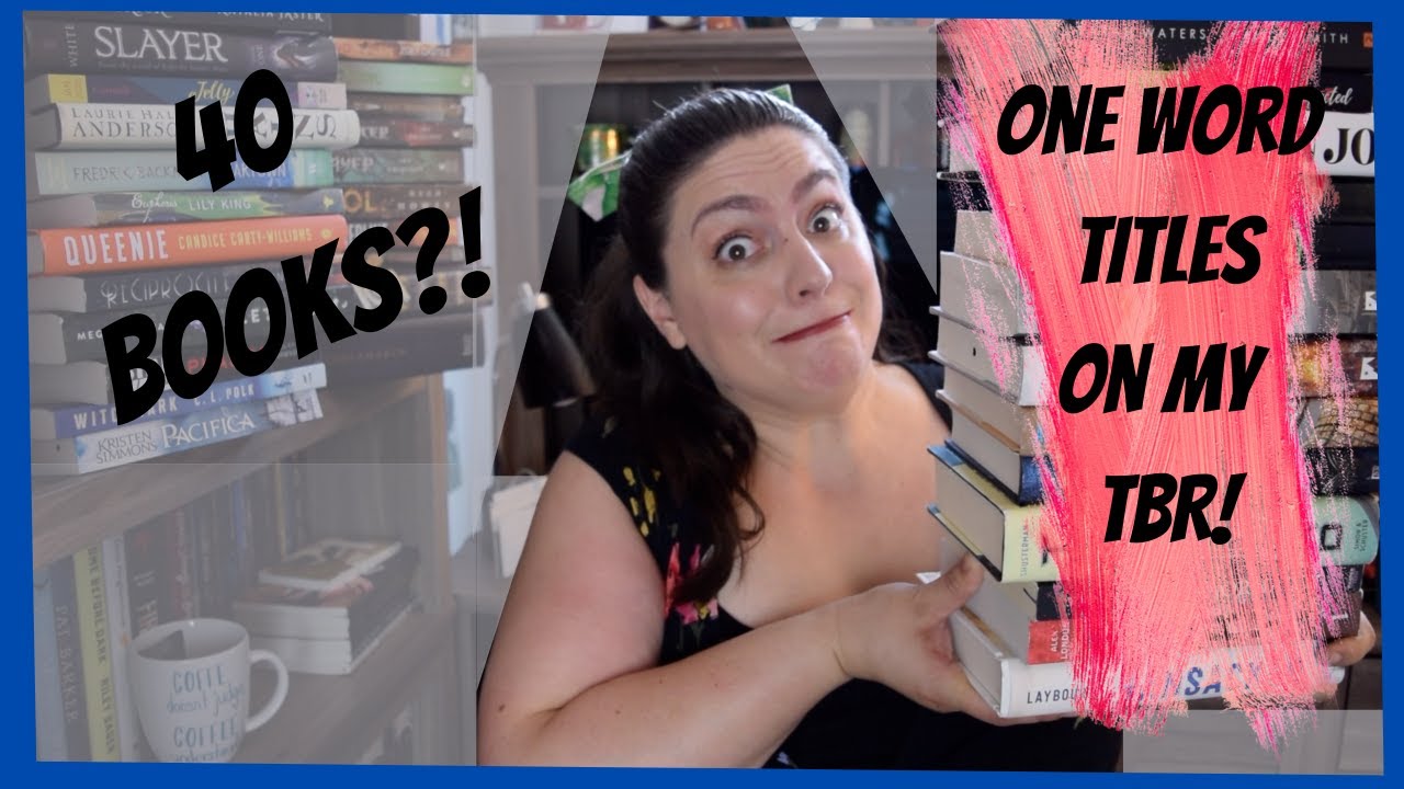 ALL the Books With ONE WORD TITLES On My Owned TBR!