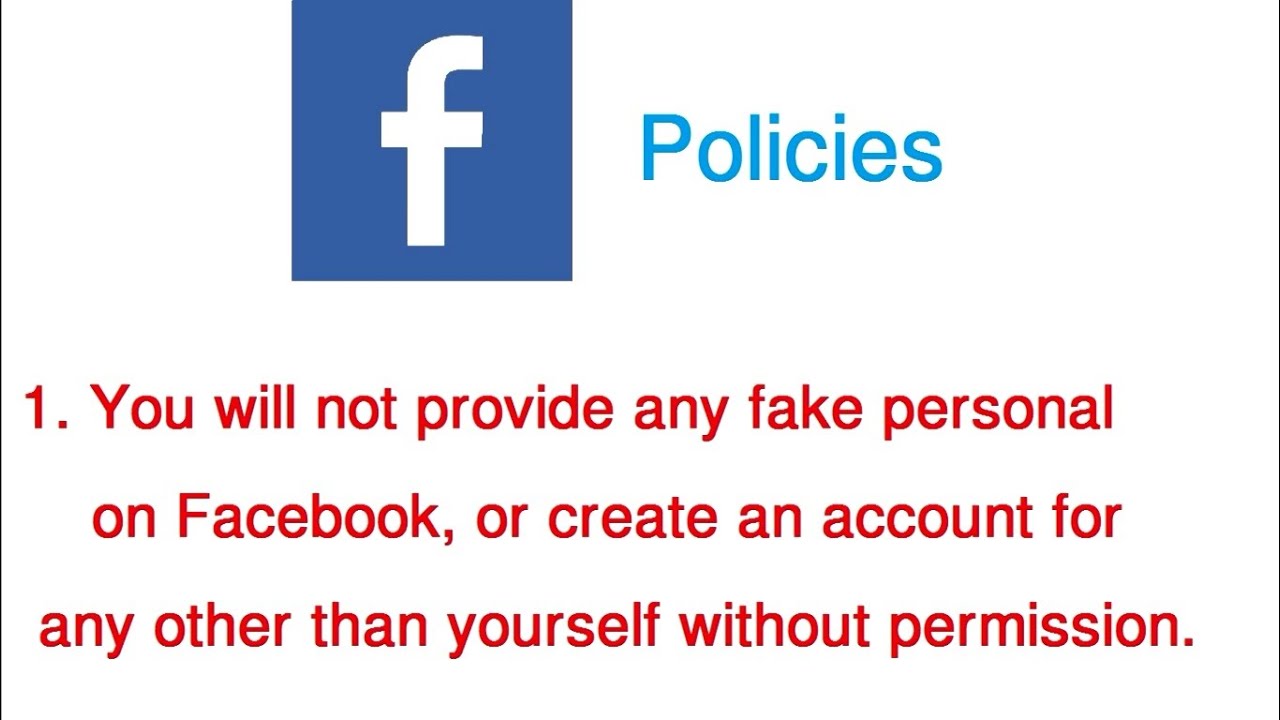 Facebook policy | ច្បាប់អ្នកលេង Facebook | CAMTOPTEC | Cambodia Smartphone Technology