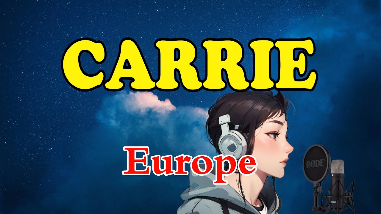 Europe - Carrie (Karaoke)