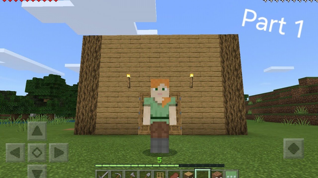 Minecraft Hayatta Kalma: Bölüm 1 Güzel Başlangıç.