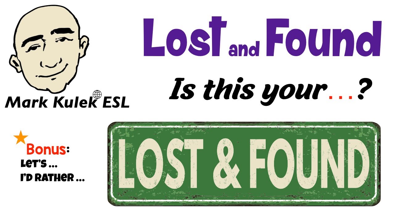 Это ваше...? (вещи / имущество) + давай / лучше | Марк Кулек - ESL