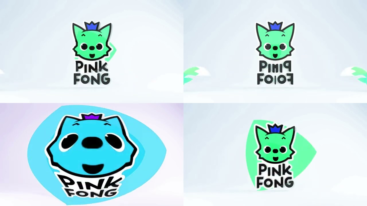 Pinkfong Old Intro Logo Effects Sponsored By Klasky Csupo 2001 Combined