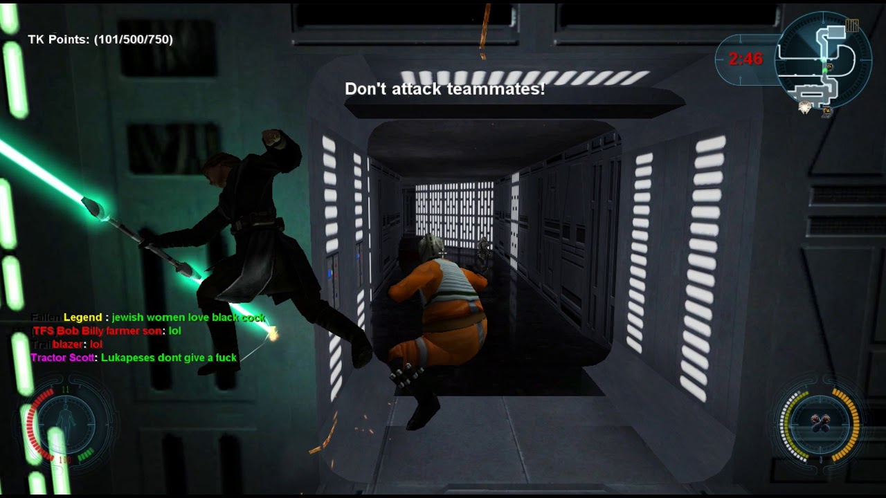 Anti-Trolling Mechanics #11 - Star Wars Movie Battles 2 [Jedi Academy Mod]