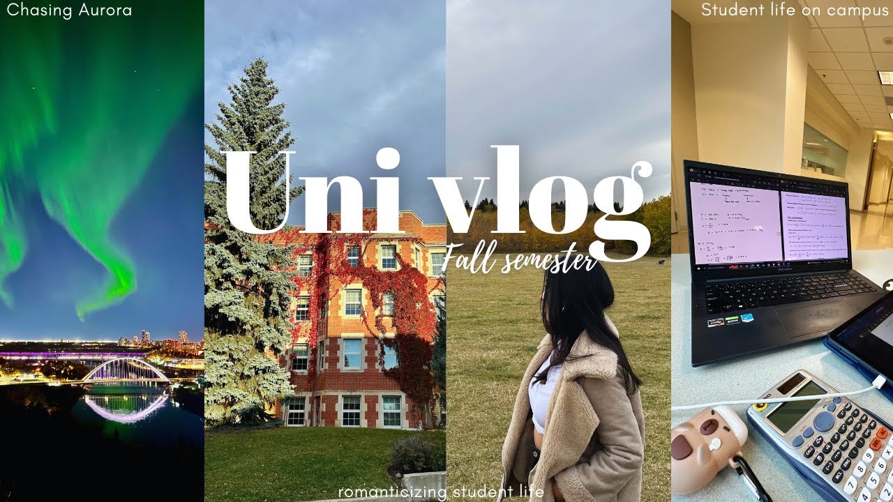 Uni vlog | Campus Life, Fall days, Field Trips & Northern Lights Adventure ~ University of Alberta