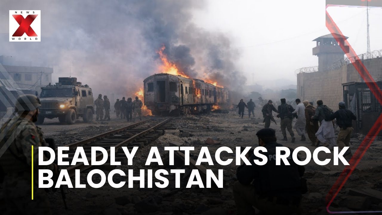 Balochistan violence sparks security crackdown across province overnight| NewsX World