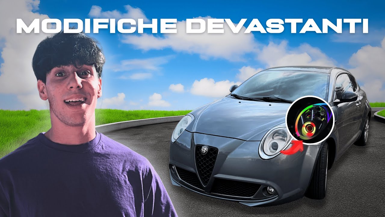 NUOVE MODIFICHE DEVASTANTI ALL'ALFA ROMEO MITO
