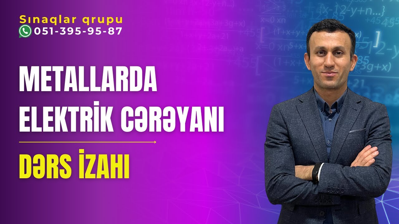 Metallarda elektrik cərəyanı