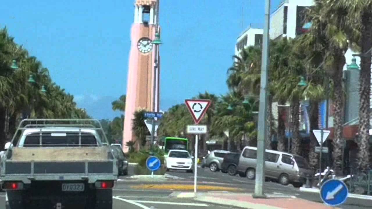 Driving Into Gisborne, NZ - 25 February 2014