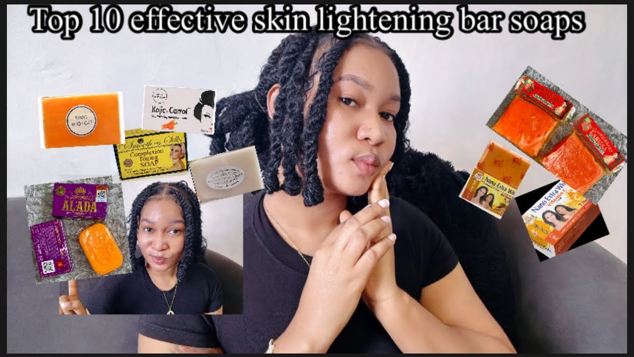 Effective lightening tablet soaps, clear hyperpigmentation and dark spots