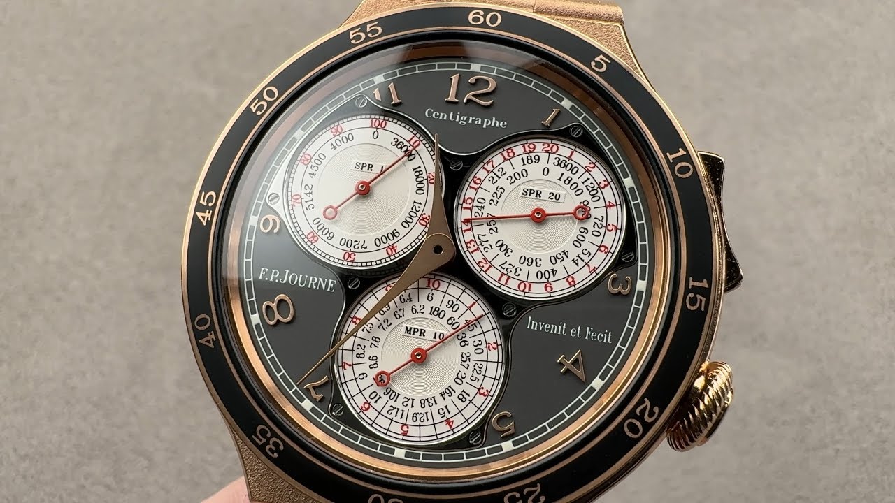 F.P. Journe Centigraphe Sport 44 - F.P. Journe LineSport Luxury Watch Review
