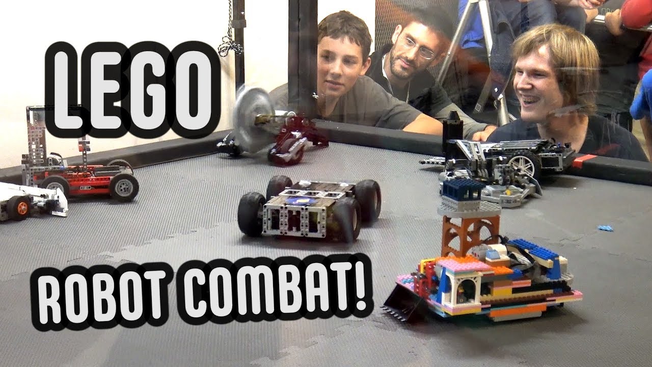 LEGO Robot Battle Arena Combat!
