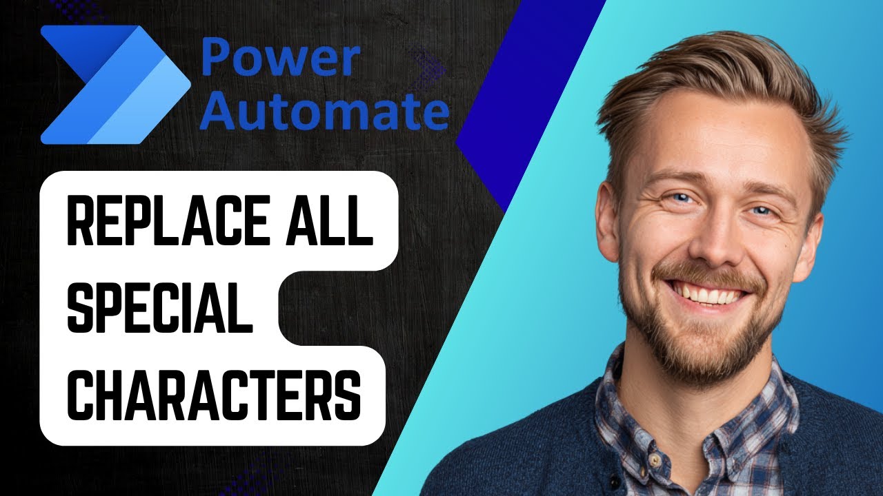 Как заменить все специальные символы в Power Automate | Пошаговое руководство 2025