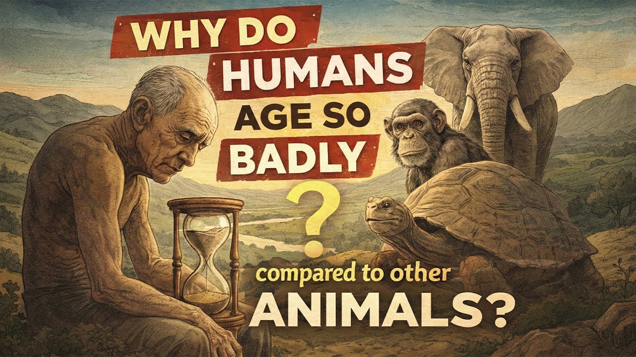 Why Do Humans Age So Badly Compared to Other Animals? | History for Sleep