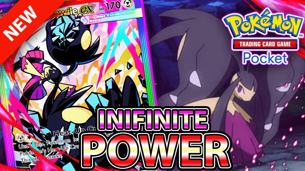 Мега-Мавайл наносит невероятный урон! | Pokemon TCG Pocket