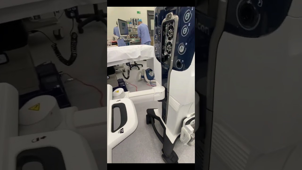 Quick set up of Alcon Unity Machine