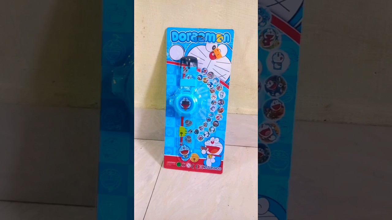 DOREMON PROJECTOR WATCH. #toy