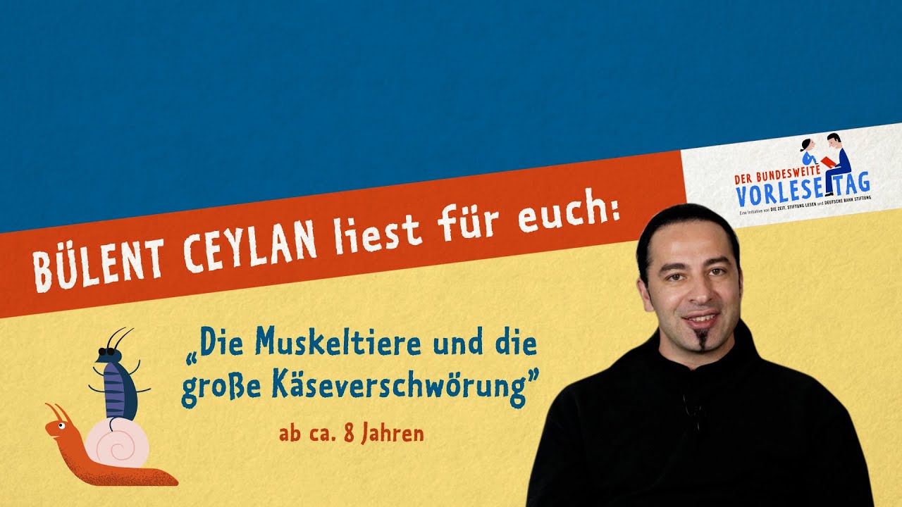 Vorlesetag 2021: Bülent Ceylan liest 