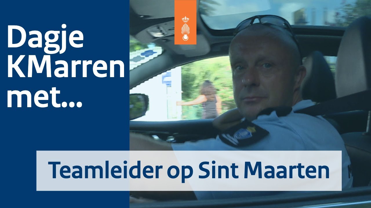Dagje KMarren met William: teamleider Sint Maarten