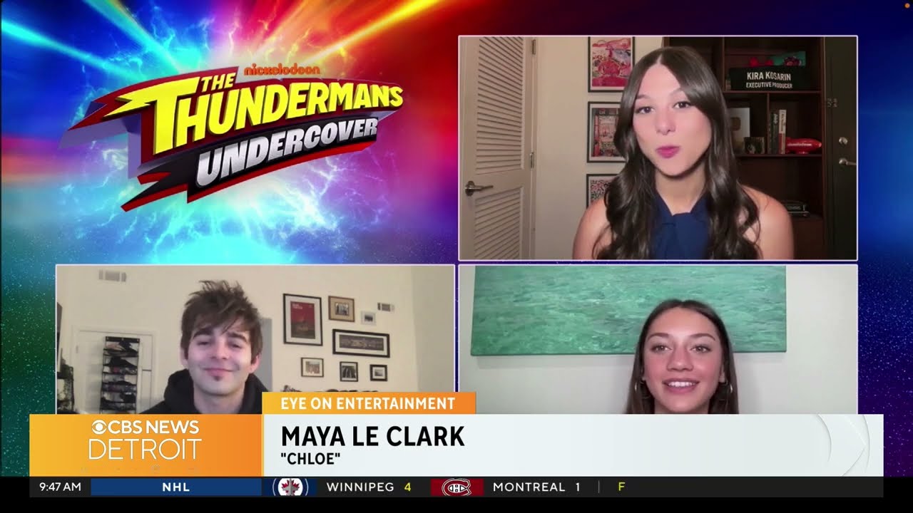 KIRA KOSARIN, JACK GRIFFO AND MAYA LE CLARK ONLINE INTERVIEW FOR CBS NEWS DETROIT