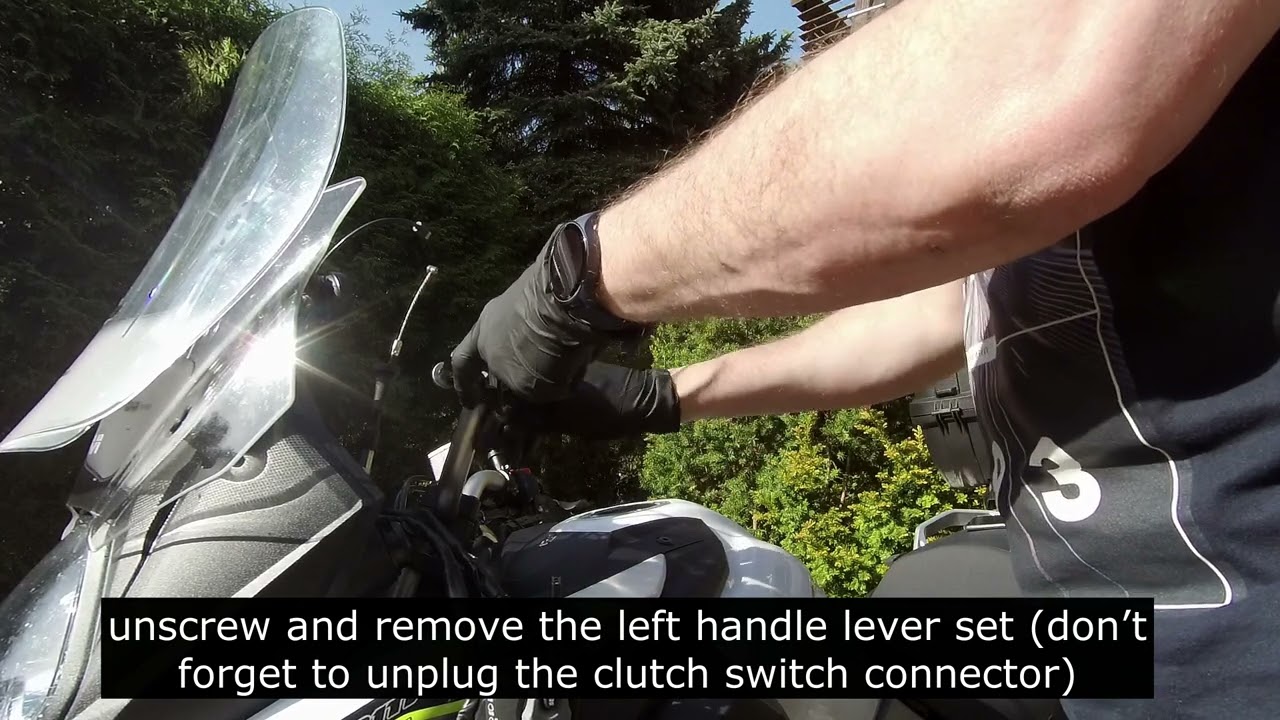 Hydraulic clutch MAGURA HYMEC in SUZUKI V-Strom DL650 made after 2017