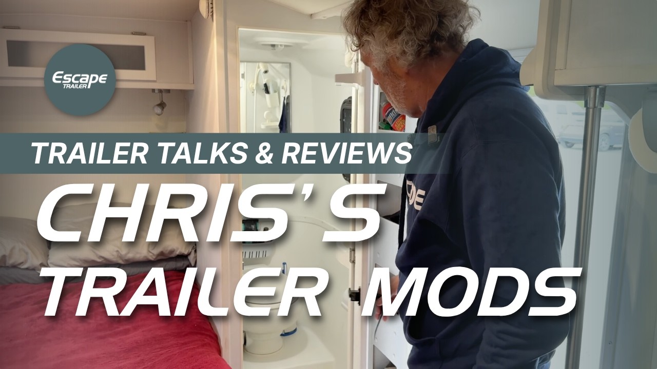 Inside Look: A Tour of Chris's Customized and DIY-Modified Escape Trailer