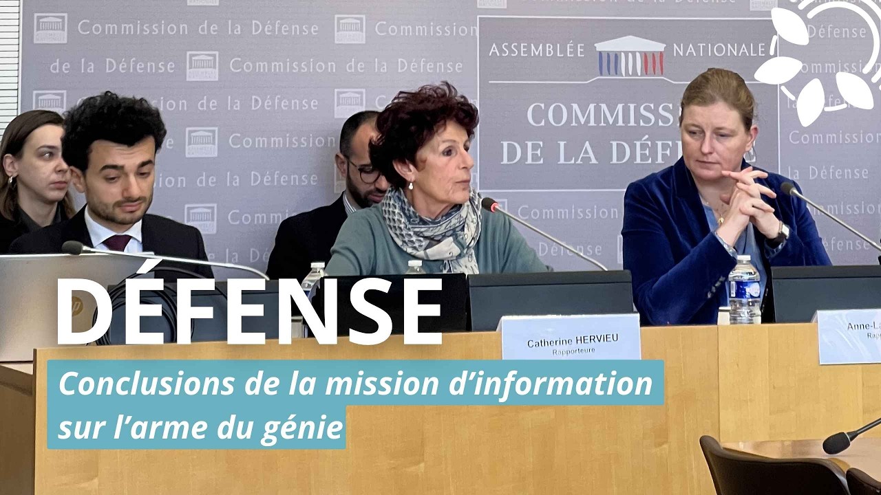 Arme du génie : conclusions de la mission d'information