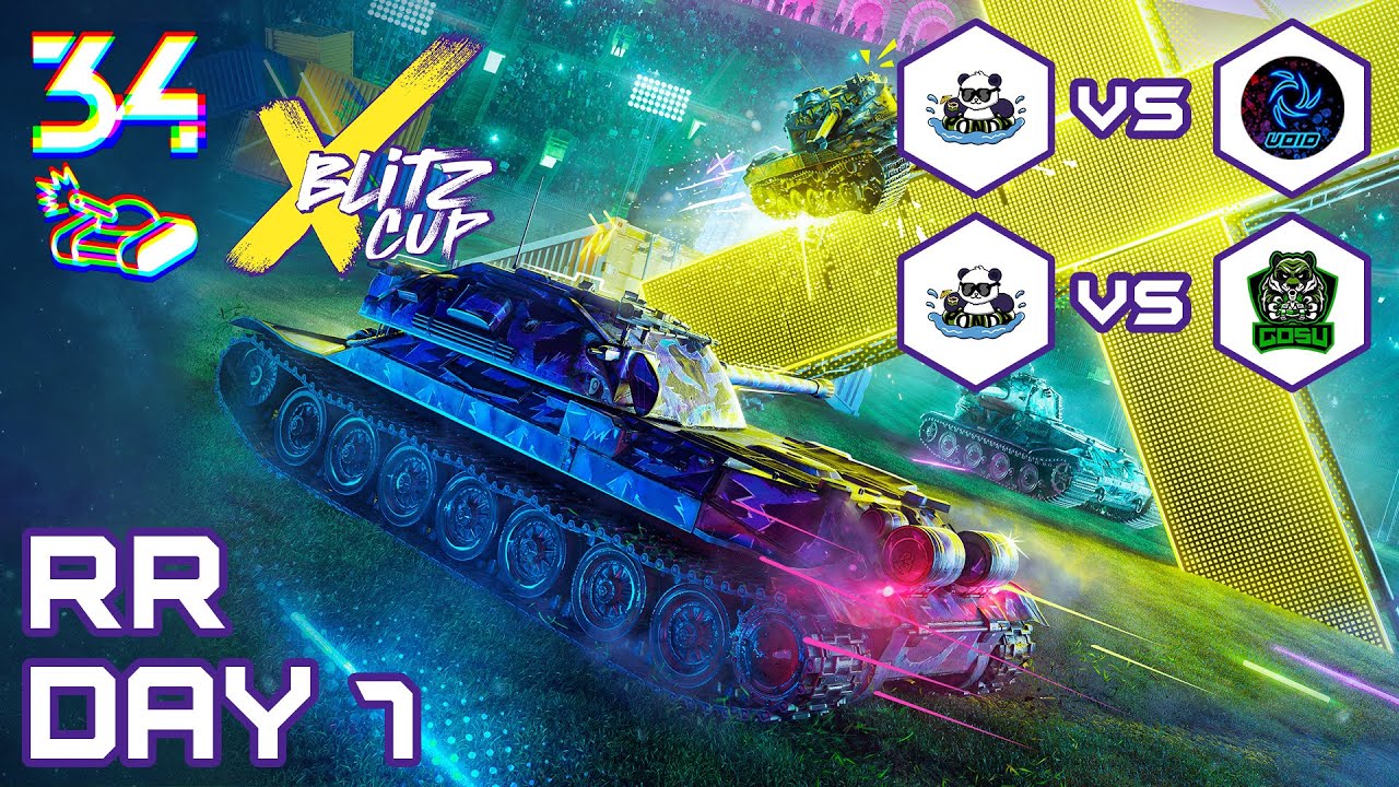 Blitz X Cup NA Professionals - Round Robin, Day 1 || World of Tanks Blitz Summer 2024