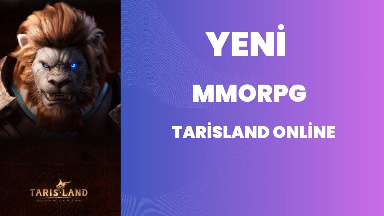 YENİ ONLİNE OYUN -YENİ MMORPG OYUN ! - Tarisland Online - MUTLAKA DENEYİN ! #tarisland #onlineoyun