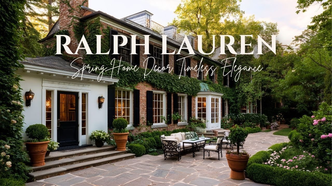 Ralph Lauren's Spring Home Decor Timeless Elegance & Vintage Charm