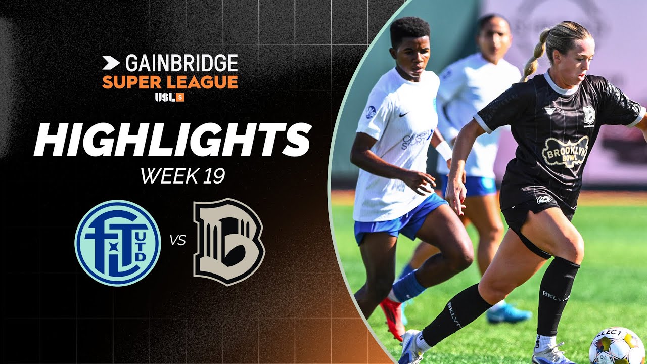 Fort Lauderdale United FC vs Brooklyn FC | Highlights | 6 goal thriller finishes all square
