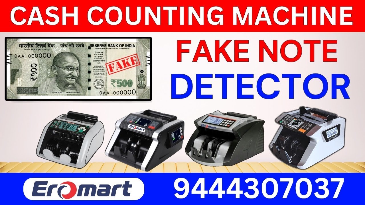 CASH COUNTING MACHINE in Chennai with Fake note detector #EROMART #cash #countingmachine