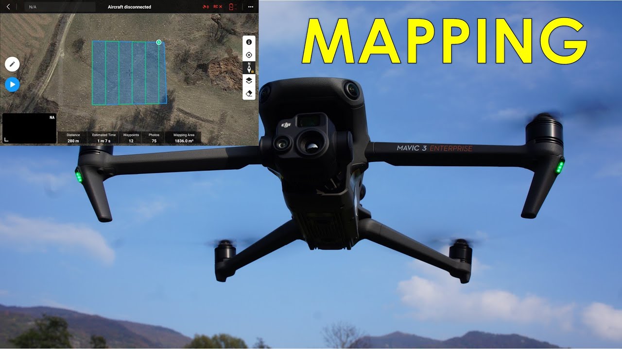 DJI MAVIC 3T è un drone valido per la fotogrammetria e la mappatura? Recensione prova in volo