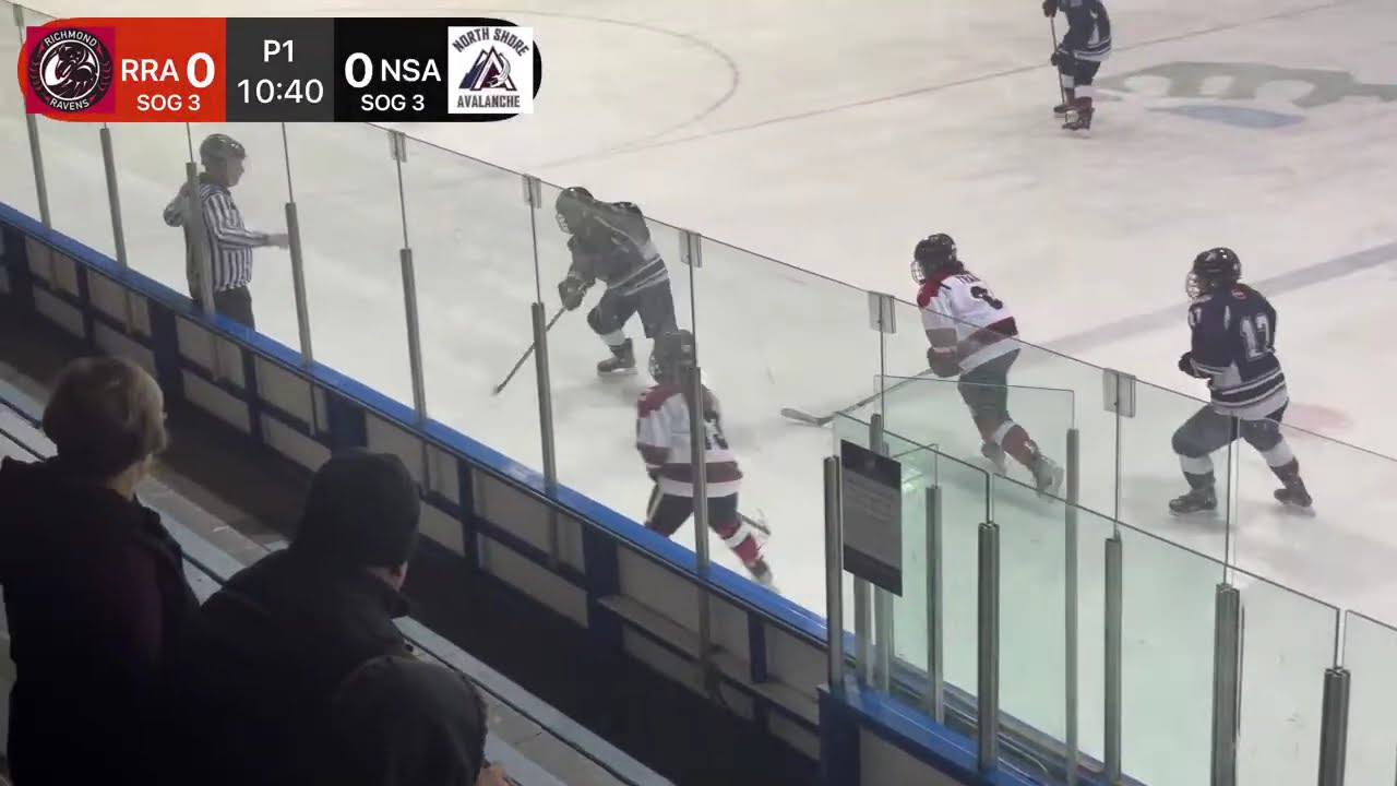 Ravens visit North Shore Avalanche