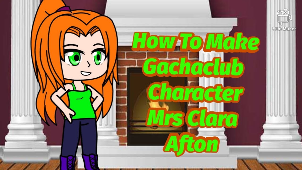 How To Make Gachaclub Character Mrs Clara Afton(Reuploaded)