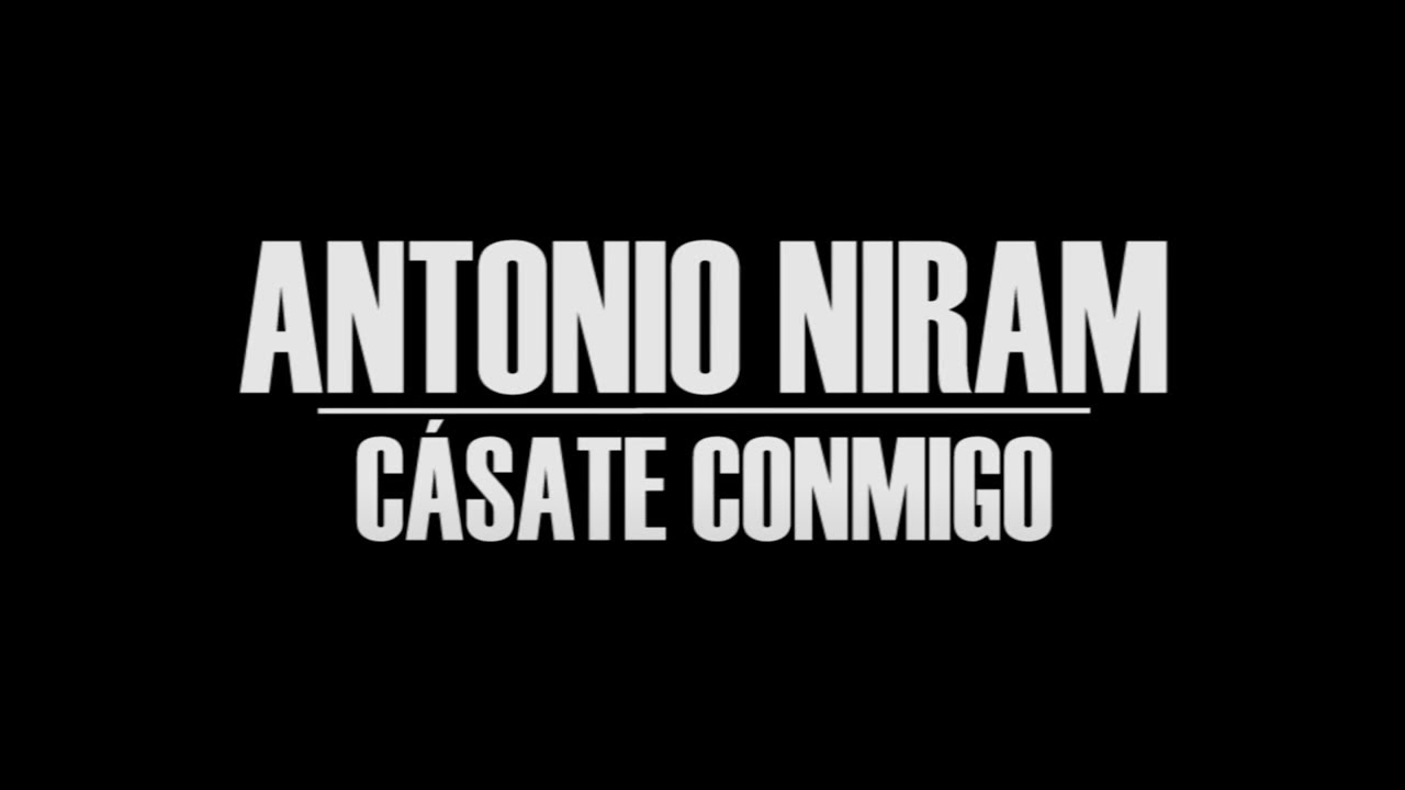 Antonio Niram - C&aacute;sate Conmigo | En vivo desde el Foro 37 CDMX