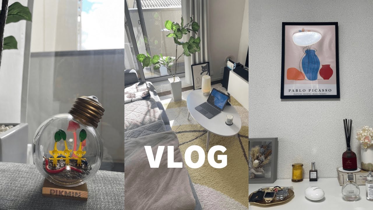 【VLOG】試験前の徹夜続きの社会人の勉強＆家事DAY/勉強机/整理整頓/room