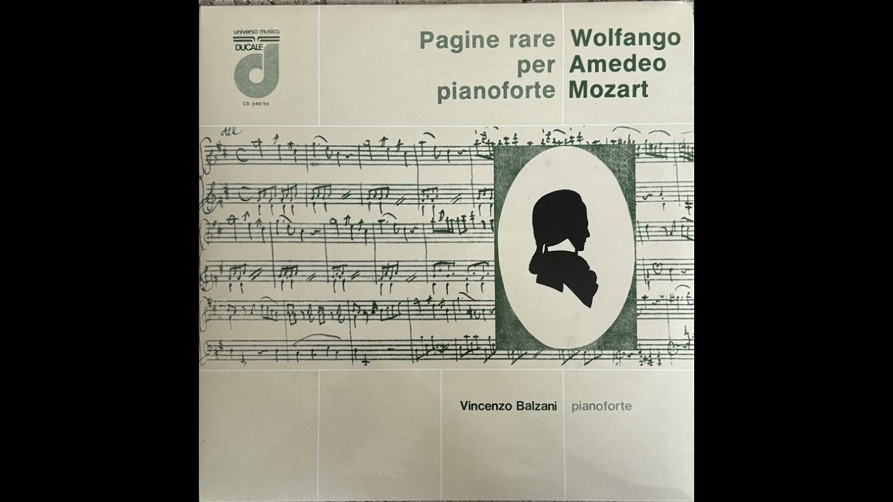 Vincenzo Balzani W. A. Mozart Sonata K136 Si b magg.