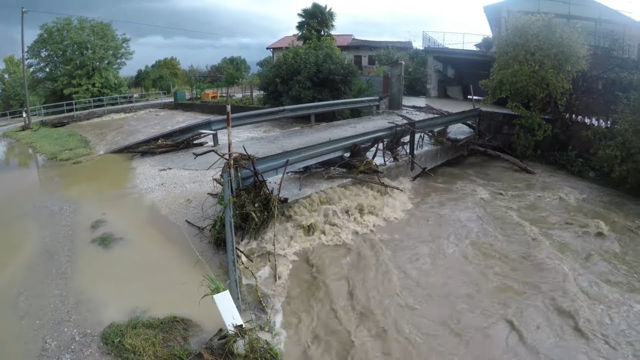 Hudourniške poplave v Potoku in Renčah / Flash floods in SW Slovenia | 25.9.2020