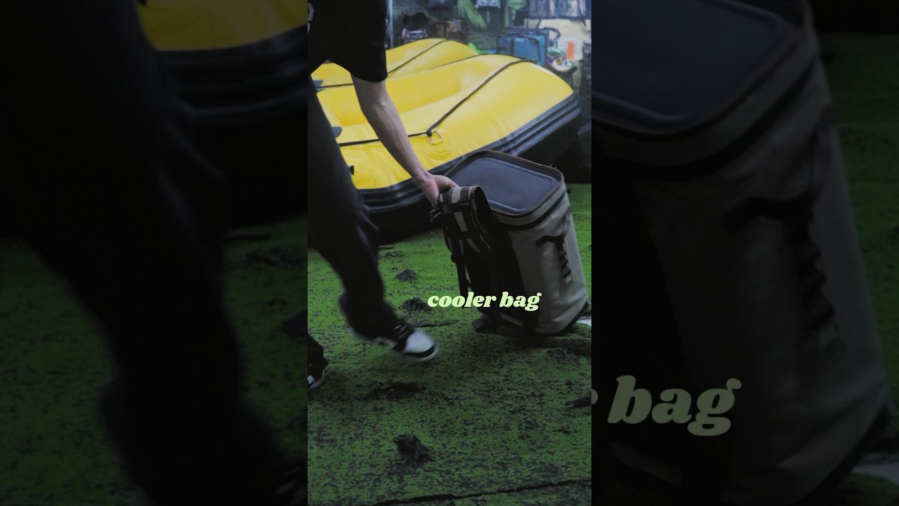 Too heave?cooler bag with wheel make the camp enjoyable.#coolerbag #camping #wheels