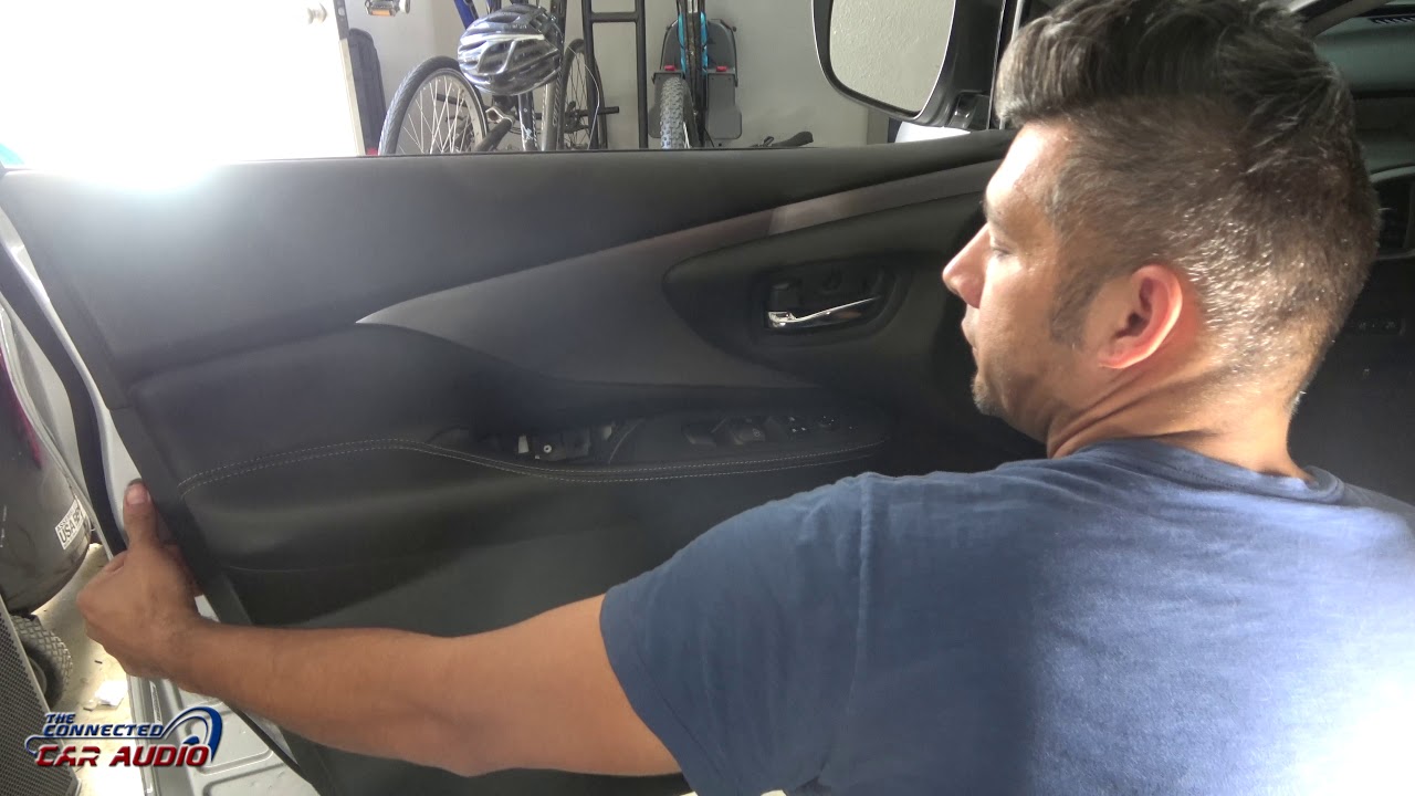 remove front door speaker Nissan Murano 2015 and up