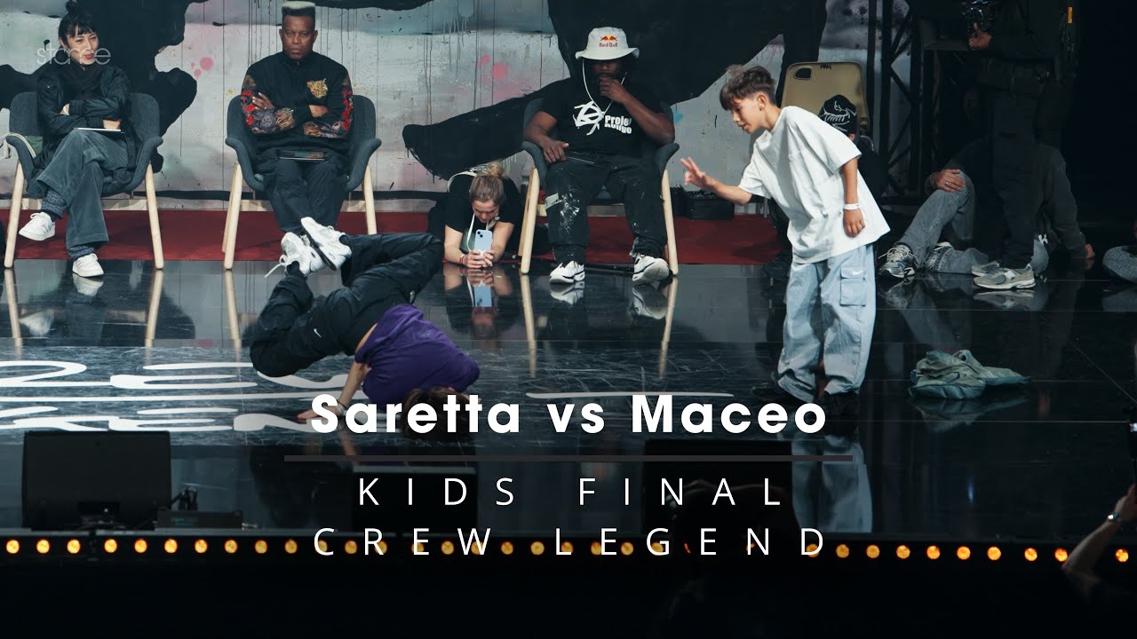 Saretta vs Maceo [kids final] // stance x Crew Legend World Final