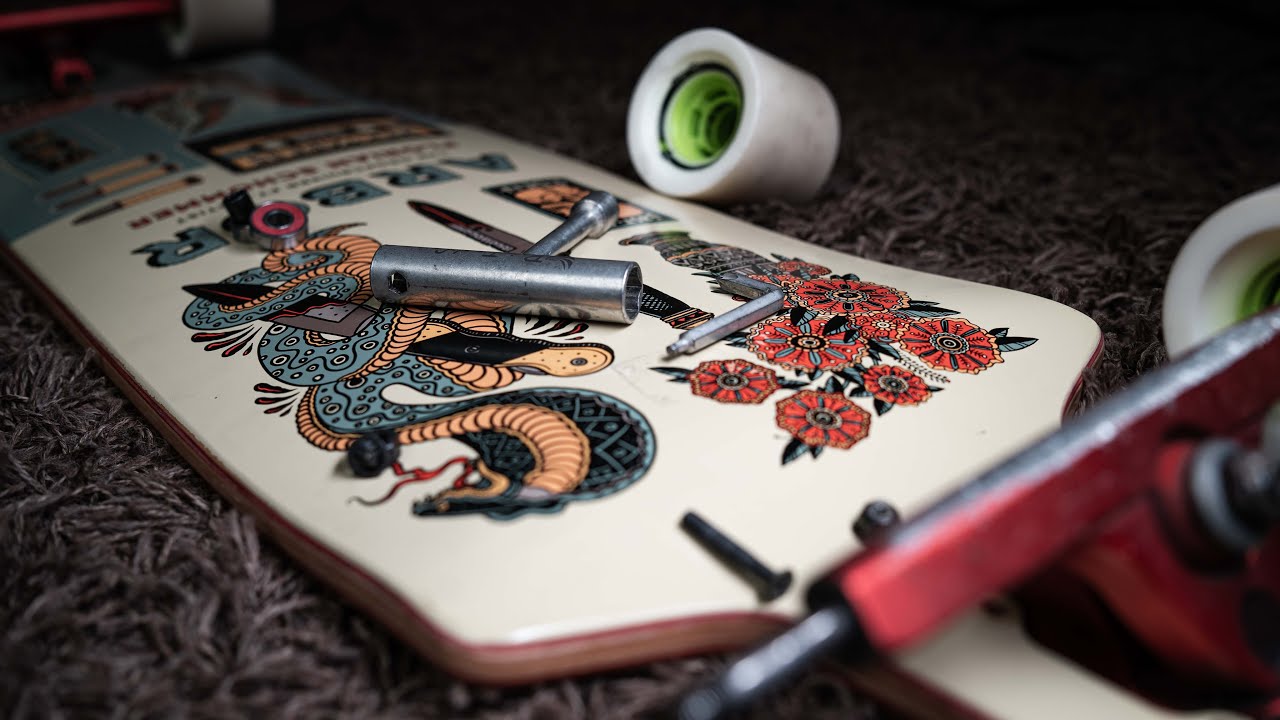 Comment DÉMONTER ET REMONTER une LONGBOARD + [GIVEAWAY DE NOËL]